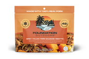 FOUNDATION Outdoors, Spicy Italian Pork Sausage Risotto, 6 Pack