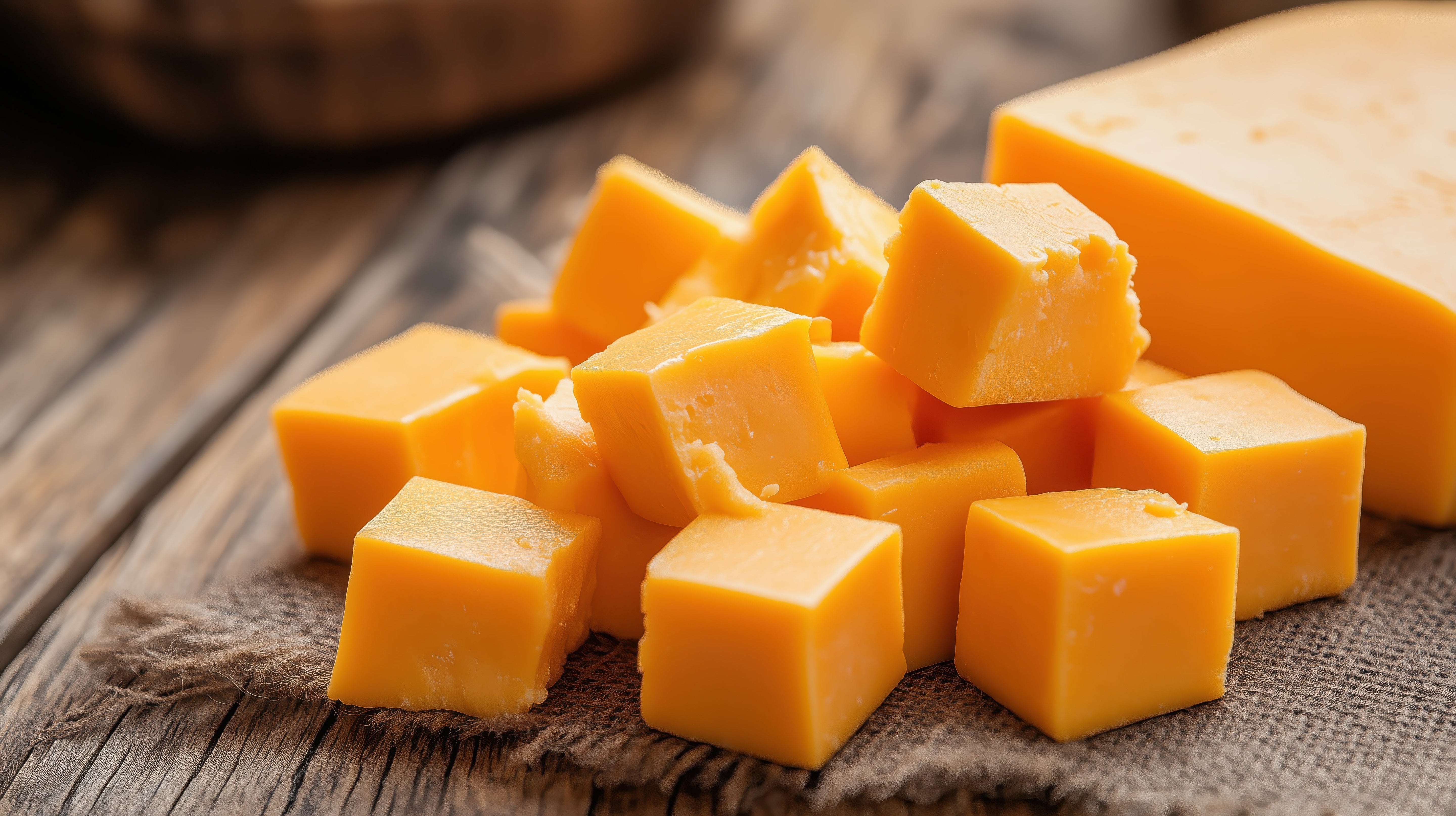 FOUNDATION Outdoors, Cheddar Cheese Cube Snack, 6 Pack