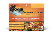FOUNDATION Outdoors Chicken Pasta Primavera Meal