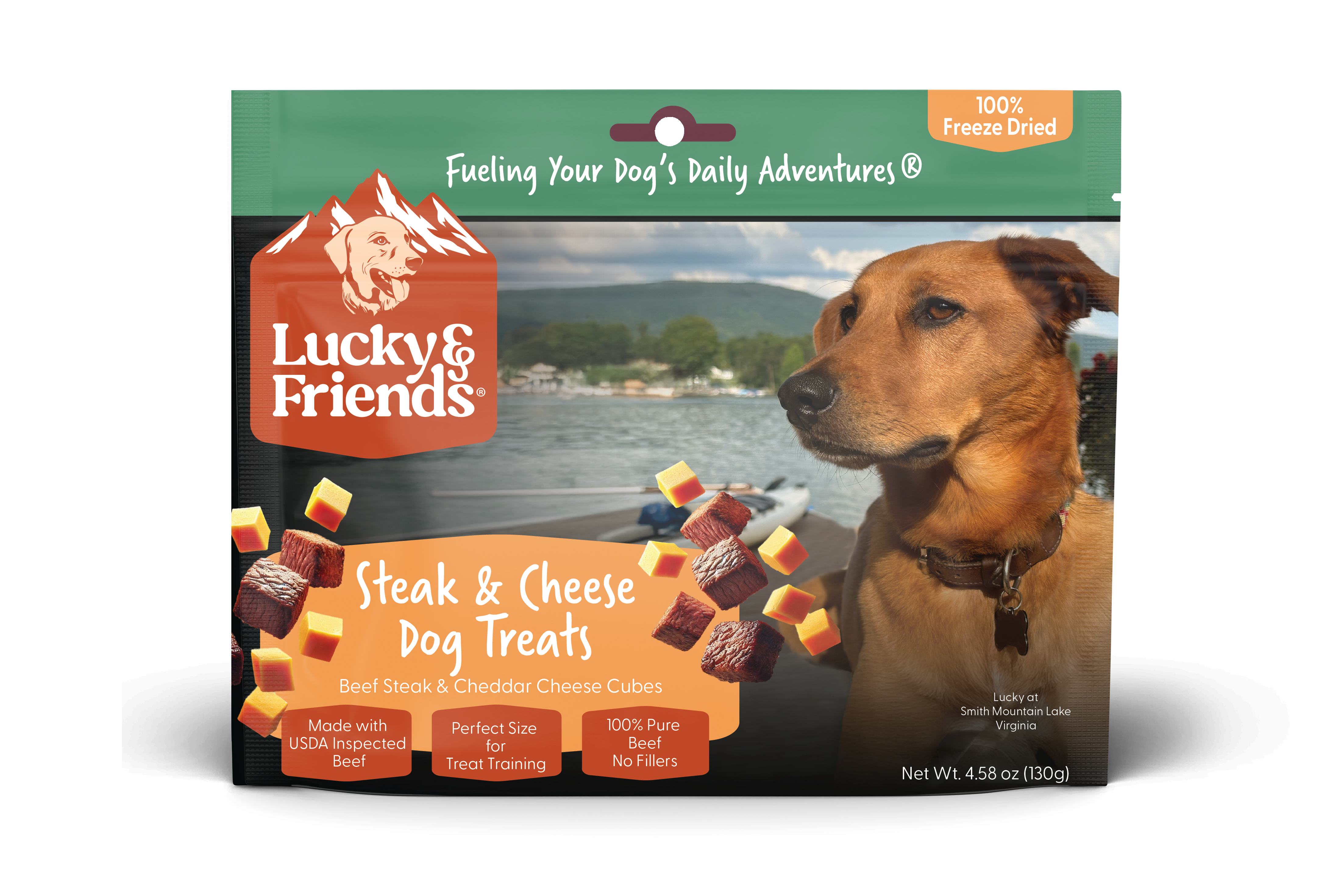 Steak & Cheddar Cheese Bites Dog Treats