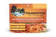 FOUNDATION Outdoors Spaghetti with Meat Sauce Meal